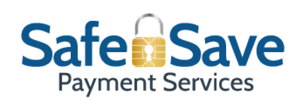 SafeSave Payment Services logo with a padlock icon.