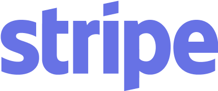 Stripe company logo in purple text.