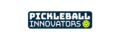 Logo with text "Pickleball Innovators" and a green pickleball icon.