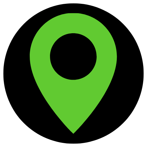 Location pin graphic