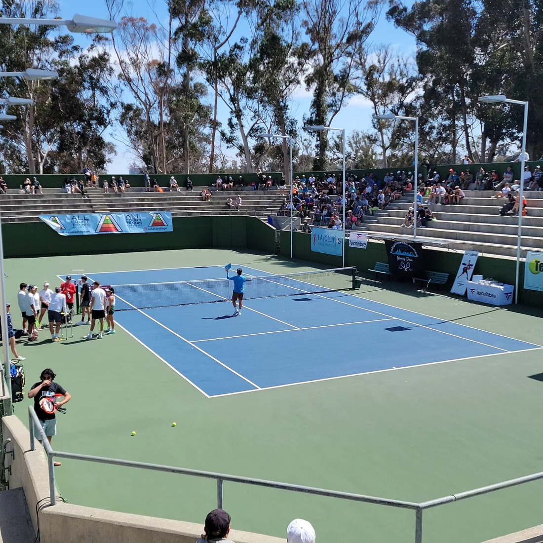 Balboa Tennis Club event on court